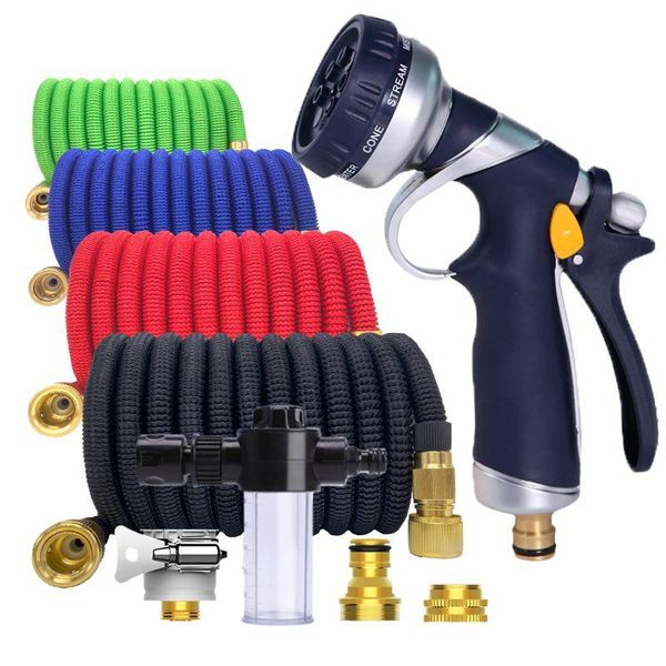 watering equipments 17-125ft expandable garden hose high-pressure water gun pipe flexible home high pressure car wash
watering equipments 17-125ft expandable garden hose high-pressure water gun pipe flexible home high pressure car wash