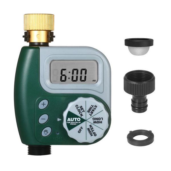 watering equipments digital programmable water timer garden lawn faucet hose automatic irrigation controller with stainless steel filter
watering equipments digital programmable water timer garden lawn faucet hose automatic irrigation controller with stainless steel filter