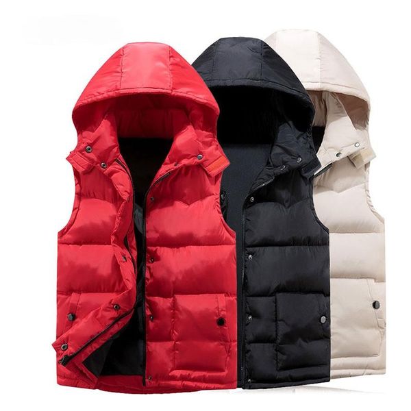 women's vests hooded vest women winter warm thicken casual windbreaker solid colors red sleeveless jacket female classic, Black;white
women's vests hooded vest women winter warm thicken casual windbreaker solid colors red sleeveless jacket female classic, Black;white