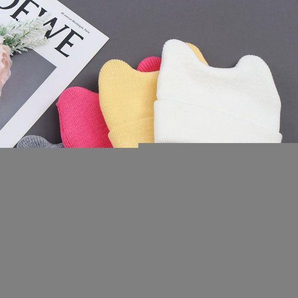caps & hats born baby hat knitted beanies cotton infant pography props boys girls solid color bonnet with ears winter warm cap, Yellow
caps & hats born baby hat knitted beanies cotton infant pography props boys girls solid color bonnet with ears winter warm cap, Yellow