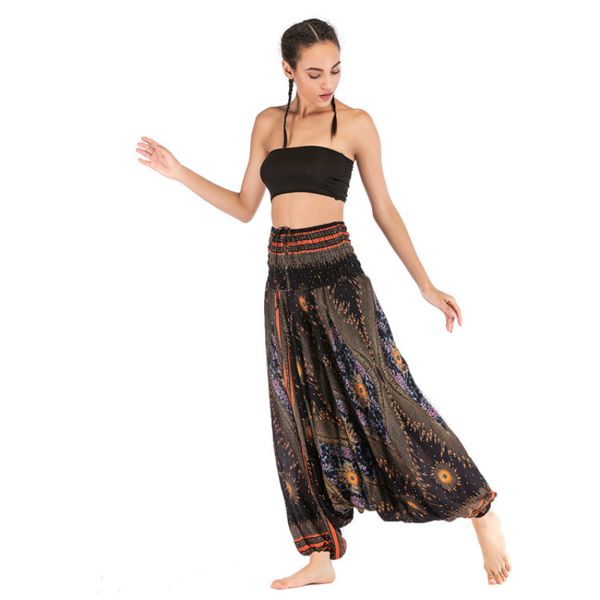 summer loose long sweatpants women 3 color thai style bohemian maxi trouser jogger high waist harem pants two-way wear, Black;red
summer loose long sweatpants women 3 color thai style bohemian maxi trouser jogger high waist harem pants two-way wear, Black;red