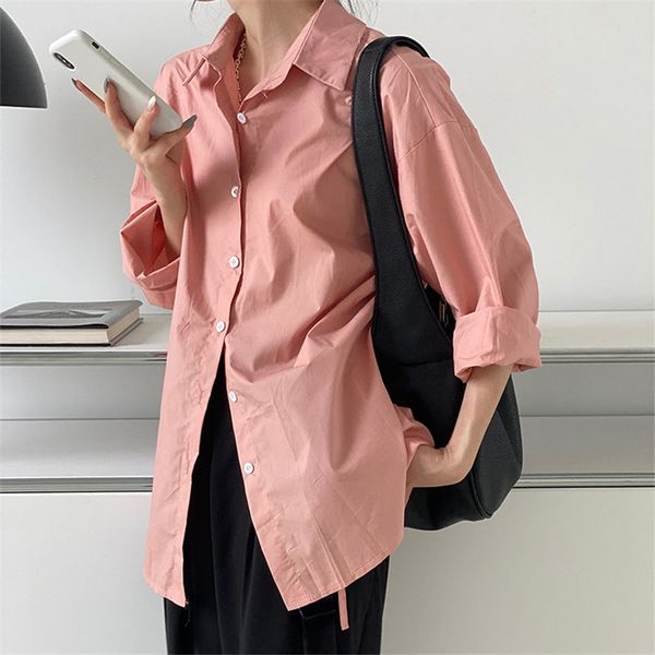 pink office lady loose sunscreen stylish ol new shirts oversize minimalist solid brief 2021 chic korean all match 4wi3, White
pink office lady loose sunscreen stylish ol new shirts oversize minimalist solid brief 2021 chic korean all match 4wi3, White