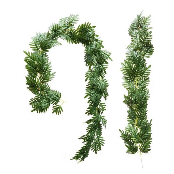 decorative flowers & wreaths 2m artificial tropical frond leaves grass vine simulation plant leaf rattan hanging diy wedding wreath for home
decorative flowers & wreaths 2m artificial tropical frond leaves grass vine simulation plant leaf rattan hanging diy wedding wreath for home