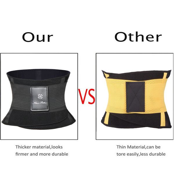 waist trainer body shaper slimming shapewear fitness modeling belt woman reducing tummy shapers workout trimmer cincher corset, Black
waist trainer body shaper slimming shapewear fitness modeling belt woman reducing tummy shapers workout trimmer cincher corset, Black