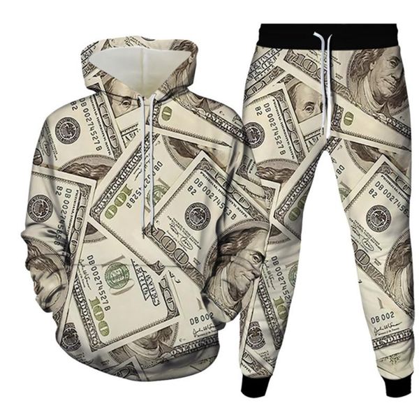 men's tracksuits us dollar money 3d print suit men women hooded sportswear hoodies+jogger pants 2pcsset spring autumn fashion clothes, Gray
men's tracksuits us dollar money 3d print suit men women hooded sportswear hoodies+jogger pants 2pcsset spring autumn fashion clothes, Gray