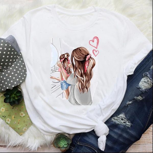 women mom t shirts mama sweet girl super cute love casual mother cartoon graphic tees clothes print lady female, White
women mom t shirts mama sweet girl super cute love casual mother cartoon graphic tees clothes print lady female, White
