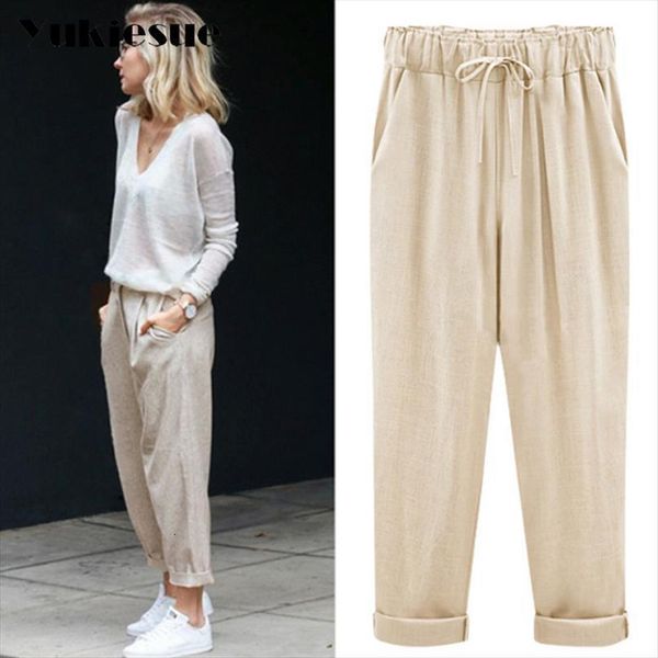 harem summer style womens pant high waist loose candy color cotton linen female trousers plus size 6xl, Black;white
harem summer style womens pant high waist loose candy color cotton linen female trousers plus size 6xl, Black;white