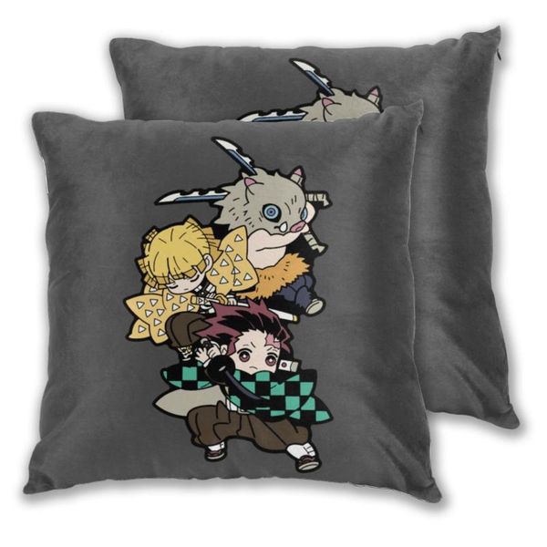 cushion/decorative pillow case cushion cover demon slayers decorative home decor sofa throw pillows 
cushion/decorative pillow case cushion cover demon slayers decorative home decor sofa throw pillows