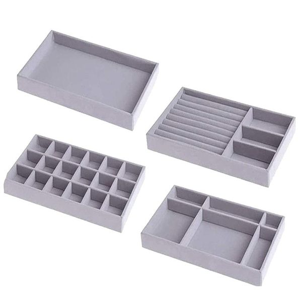 earring ring jewelry display storage box case organizadores flannel tray holder gift organizer for cosmetics jewelry organizer
earring ring jewelry display storage box case organizadores flannel tray holder gift organizer for cosmetics jewelry organizer