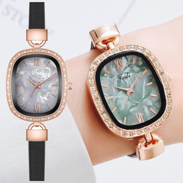 wristwatches elegant women thin leather strap rectangle watches fashion ladies quartz wrist clock drop, Slivery;brown
wristwatches elegant women thin leather strap rectangle watches fashion ladies quartz wrist clock drop, Slivery;brown