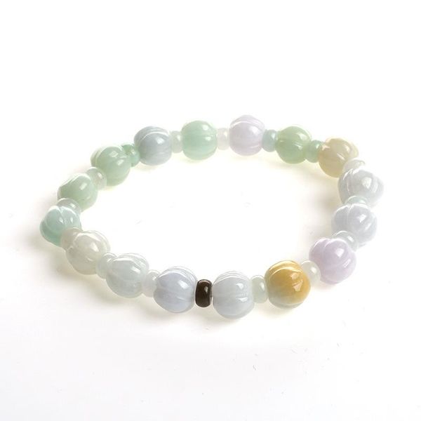 other bracelets women bangles white jadeite emerald pumpkin beads elastic rubber gift for women's jade stone jewelry, Golden;silver
other bracelets women bangles white jadeite emerald pumpkin beads elastic rubber gift for women's jade stone jewelry, Golden;silver