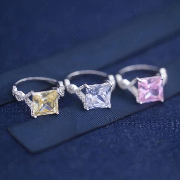 cluster rings sljely fashion real 925 sterling silver white pink yellow shining square zircon ring women wedding party fine brand jewelry gi, Golden;silver
cluster rings sljely fashion real 925 sterling silver white pink yellow shining square zircon ring women wedding party fine brand jewelry gi, Golden;silver