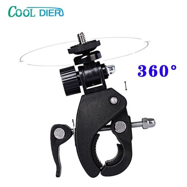 cool dier 1/4 screw 360° rotatable bicycle handlebar clamp bracket tripod mount screw clip tripods for hero 5/4/3 bike
cool dier 1/4 screw 360° rotatable bicycle handlebar clamp bracket tripod mount screw clip tripods for hero 5/4/3 bike