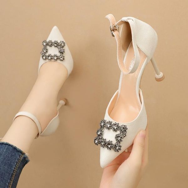 dress shoes 2021 summer fashion women rhinestone sandals 6cm 9.5cm high heels crystal designer ankle strap quality party wedding, Black
dress shoes 2021 summer fashion women rhinestone sandals 6cm 9.5cm high heels crystal designer ankle strap quality party wedding, Black