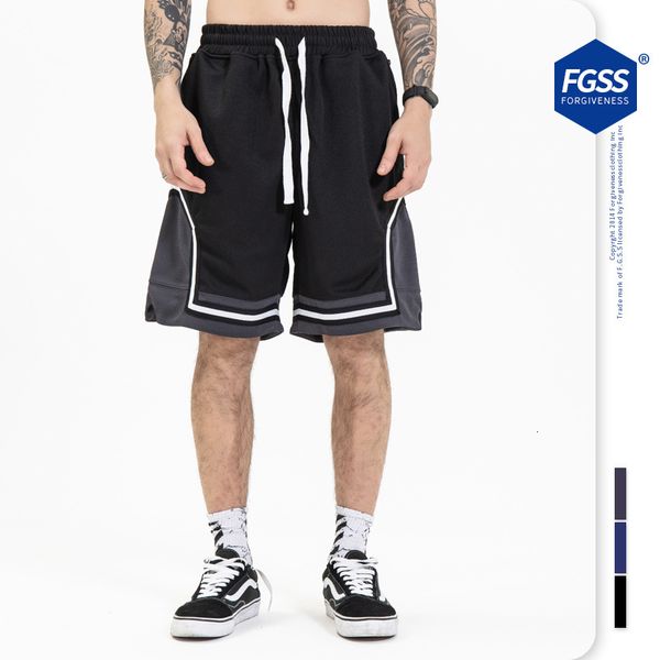 shorts fgss men's wear fashion brand street running 5-point sports basketball in spring and summer of 2021, White;black
shorts fgss men's wear fashion brand street running 5-point sports basketball in spring and summer of 2021, White;black