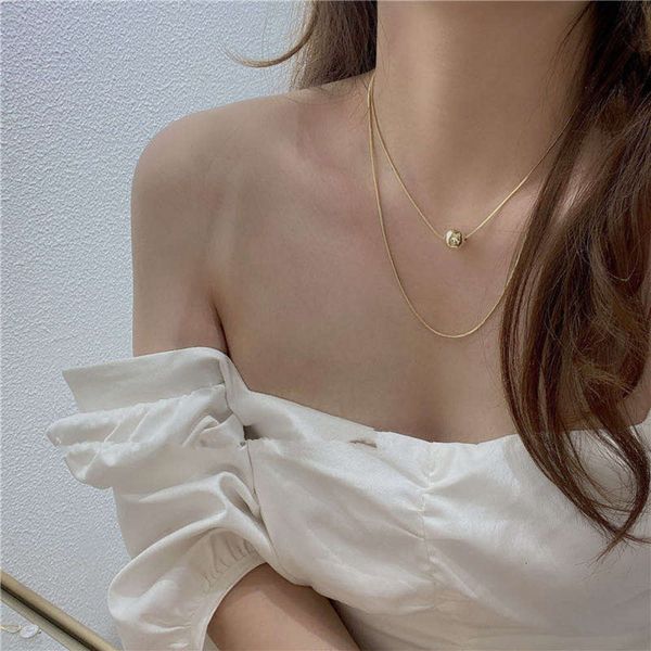 hbp fashion simple japanese and korean double short round bead necklaces net red temperament cold wind collar chain choker, Silver
hbp fashion simple japanese and korean double short round bead necklaces net red temperament cold wind collar chain choker, Silver