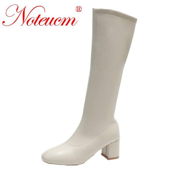 boots autumn fashion female classic white long 60s knee high shoes with square heels for women 2021 girl gogo 70s stiefel ladies, Black
boots autumn fashion female classic white long 60s knee high shoes with square heels for women 2021 girl gogo 70s stiefel ladies, Black