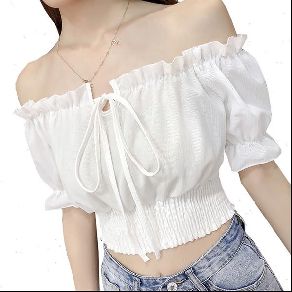 ljsxls white chiffon blouse shirt 2021 bow short sleeve summer women blouses slash neck casual womens ladies shirts
ljsxls white chiffon blouse shirt 2021 bow short sleeve summer women blouses slash neck casual womens ladies shirts