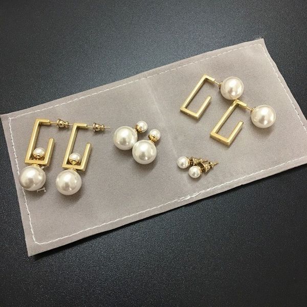 designer jewelry family years new simple square size pearl net red earrings made brass, Golden
designer jewelry family years new simple square size pearl net red earrings made brass, Golden