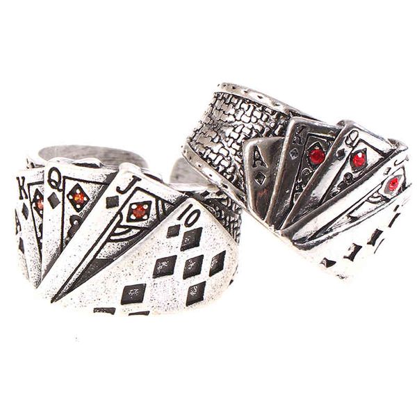 love ring punk magician playing card men's titanium steel retro hip hop texas poker tonghuashun casting, Slivery;golden
love ring punk magician playing card men's titanium steel retro hip hop texas poker tonghuashun casting, Slivery;golden