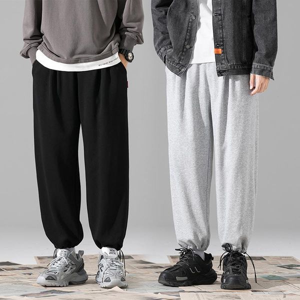 sports sweatpants men's korean style men fashion joggers sweatpants loose foot black grey pants men's casual long pants
sports sweatpants men's korean style men fashion joggers sweatpants loose foot black grey pants men's casual long pants