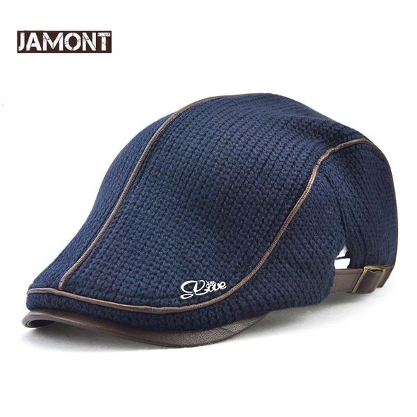 berets original jamont winter knitted beret casquette homme leather flat cap men boina hombre visor hat planas snapback, Blue;gray
berets original jamont winter knitted beret casquette homme leather flat cap men boina hombre visor hat planas snapback, Blue;gray