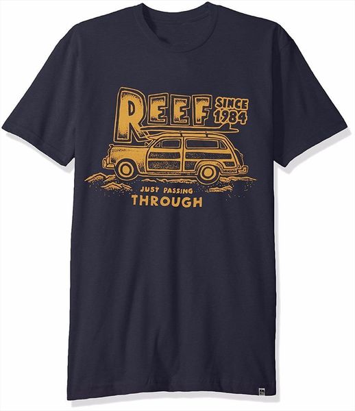 print summer style reef mens t shirt since 1984 just passing through quality funny 100% cotton, White;black
print summer style reef mens t shirt since 1984 just passing through quality funny 100% cotton, White;black