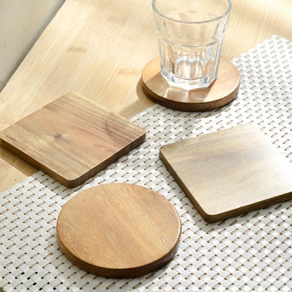 mats & pads japanese style wooden coasters square/round potholder wood home kitchen table mat cup bowl pot insulation pad 10cm
mats & pads japanese style wooden coasters square/round potholder wood home kitchen table mat cup bowl pot insulation pad 10cm