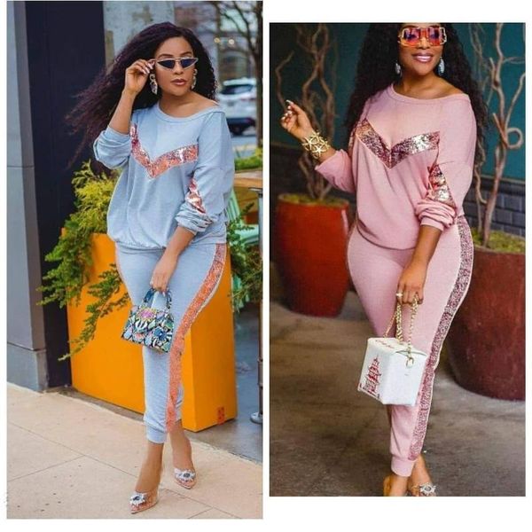 women's two piece pants autumn and winter models of pure color elegant sequined long-sleeved trousers casual office workplace temperame, White
women's two piece pants autumn and winter models of pure color elegant sequined long-sleeved trousers casual office workplace temperame, White