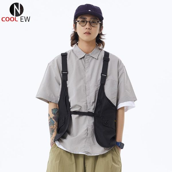 men's vests multi-pocket adjustable game vest mens amekaji safari style cargo loose casual outdoor waistcoat men tactical, Black;white
men's vests multi-pocket adjustable game vest mens amekaji safari style cargo loose casual outdoor waistcoat men tactical, Black;white