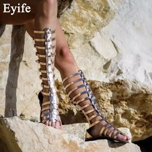 sandals women open toe roman 2021 summer hollow out zipper flat ladies gladiator 35-43 female long boots, Black
sandals women open toe roman 2021 summer hollow out zipper flat ladies gladiator 35-43 female long boots, Black