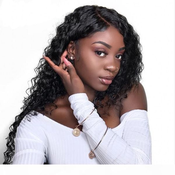 deep curly hair 360 lace frontal wig with baby hair lace front human hair wigs for black women, Black;brown
deep curly hair 360 lace frontal wig with baby hair lace front human hair wigs for black women, Black;brown