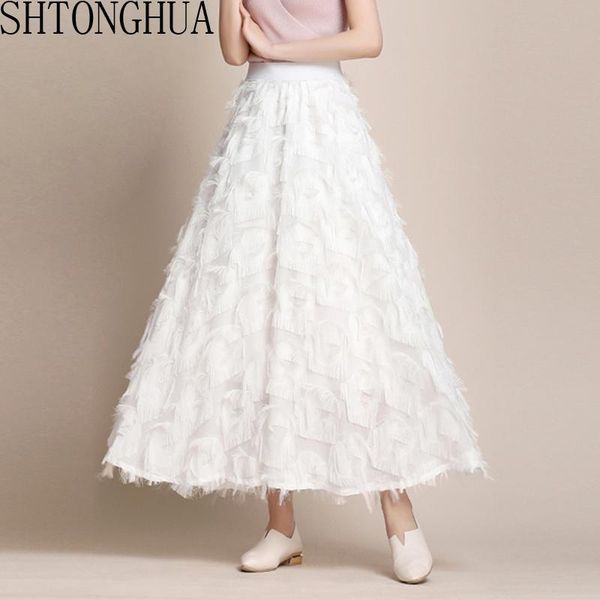 skirts 2021 summer long skirt women feather tassel female elegant runway maxi party jupe faldas largas mujer, Black
skirts 2021 summer long skirt women feather tassel female elegant runway maxi party jupe faldas largas mujer, Black