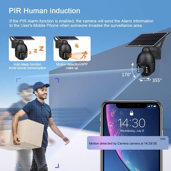 cameras support tuya app pir 2mp hd outdoor wireless home security alarm ptz solar camera
cameras support tuya app pir 2mp hd outdoor wireless home security alarm ptz solar camera