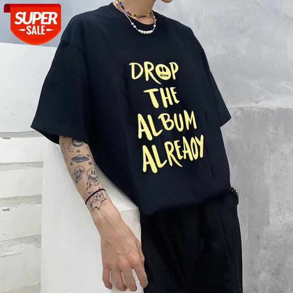 drew smiley graffiti letters short-sleeved fog men and women personality street cotton t-shirt justin bieber #wc6k, White;black
drew smiley graffiti letters short-sleeved fog men and women personality street cotton t-shirt justin bieber #wc6k, White;black