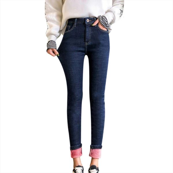 winter pants outdoor warm thermals womens jean fleece slim up trousers stretch for women mujer pantalones, Blue
winter pants outdoor warm thermals womens jean fleece slim up trousers stretch for women mujer pantalones, Blue