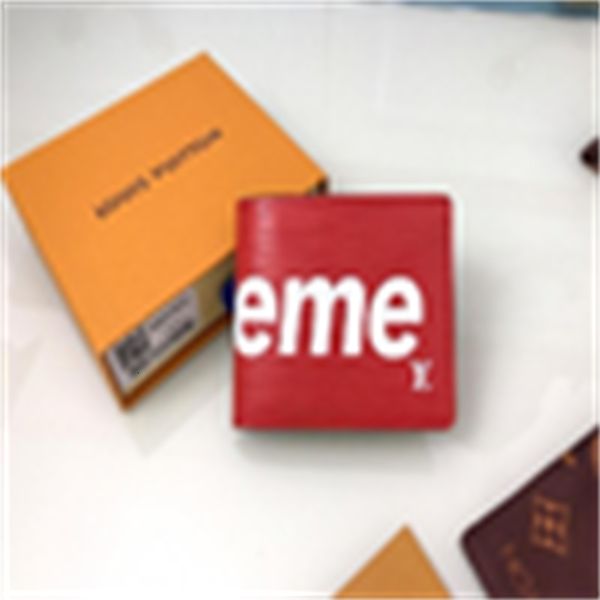 card brand chain designer luxury key m66858 new wallet fashion short phone wallet real pouches leather compact holders long wallets cases, Red;black
card brand chain designer luxury key m66858 new wallet fashion short phone wallet real pouches leather compact holders long wallets cases, Red;black
