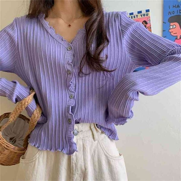 korean short sweater women v-neck knitted cardigan fashion single breasted elasticity cropped female 210914, White;black
korean short sweater women v-neck knitted cardigan fashion single breasted elasticity cropped female 210914, White;black