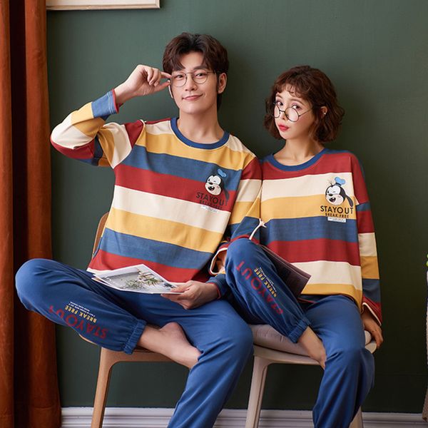 2021 new set of women's pajamas spring korean style printing pyjamas plus size female long sleeve casual homewear bglx, White
2021 new set of women's pajamas spring korean style printing pyjamas plus size female long sleeve casual homewear bglx, White