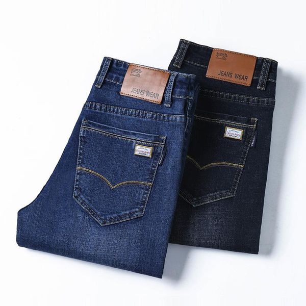 men's jeans 2021 spring autumn man simple high waist straight loose washed fashion distressed all-match shopping casual trousers, Blue
men's jeans 2021 spring autumn man simple high waist straight loose washed fashion distressed all-match shopping casual trousers, Blue