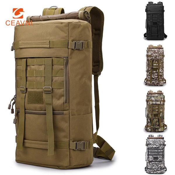 backpack 50l outdoor tactical military rucksacks waterproof camping hiking trekking hunting bags travel camouflage backpacks
backpack 50l outdoor tactical military rucksacks waterproof camping hiking trekking hunting bags travel camouflage backpacks