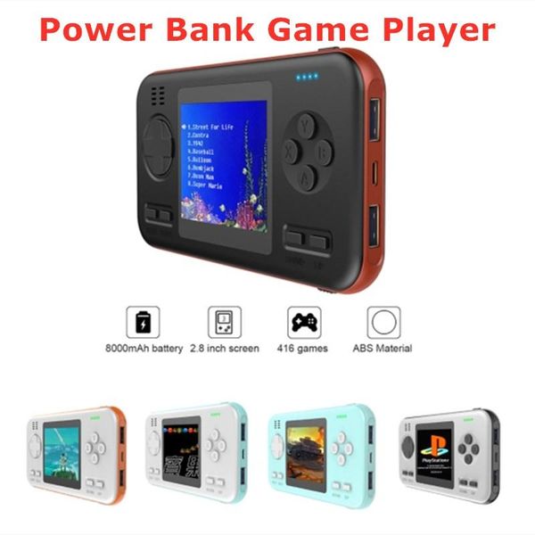 multifunctional portable new handheld gamepad console gaming machine with 8000mah power bank game player toys for children gift
multifunctional portable new handheld gamepad console gaming machine with 8000mah power bank game player toys for children gift