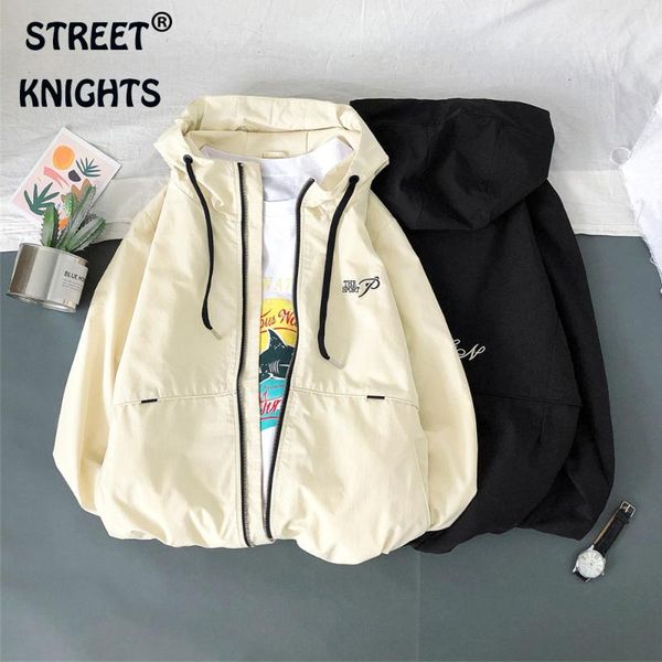men's hoodies & sweatshirts 2021 hooded jacket autumn windshield hong kong style student personality stitching all-match sports gown 2x, Black
men's hoodies & sweatshirts 2021 hooded jacket autumn windshield hong kong style student personality stitching all-match sports gown 2x, Black