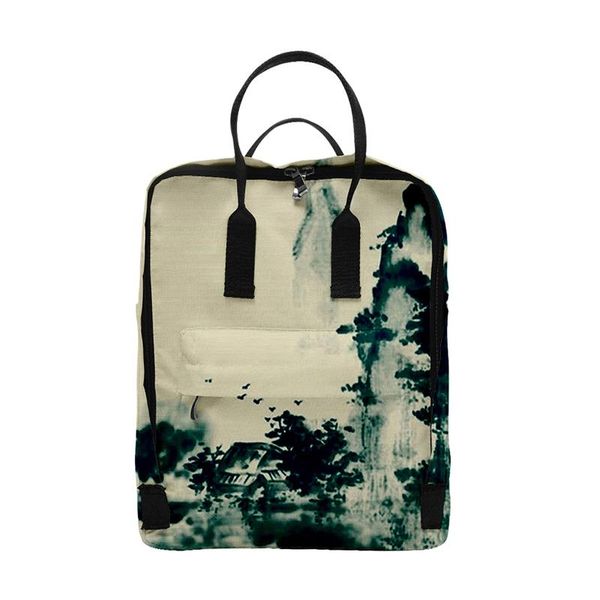 backpack fashion ink painting retro backpacks men women school bags multi pocket travel bag 3d teenage notebook shoulder
backpack fashion ink painting retro backpacks men women school bags multi pocket travel bag 3d teenage notebook shoulder