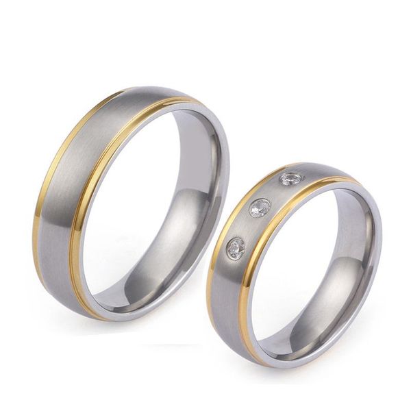 wedding rings lovers alliance for men and women married couple jewelry 316l stainless steel ring marriage, Slivery;golden
wedding rings lovers alliance for men and women married couple jewelry 316l stainless steel ring marriage, Slivery;golden