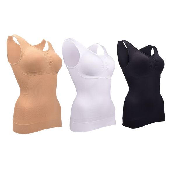 dropshipping slimming shaper up lift plus size bra tank women body removable underwear slim vest corset shapewear 210305
dropshipping slimming shaper up lift plus size bra tank women body removable underwear slim vest corset shapewear 210305