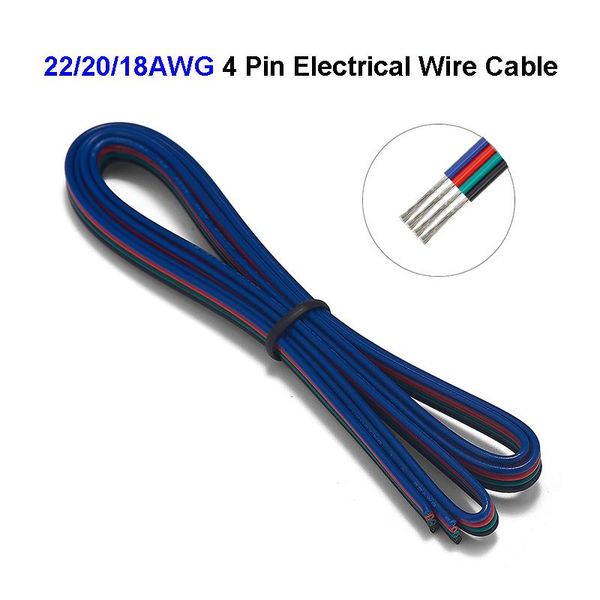 other lighting accessories 3m rgb led strip cable 4pin tinned copper wire insulation 22/20/18awg extension for ribbon light sm jst connector
other lighting accessories 3m rgb led strip cable 4pin tinned copper wire insulation 22/20/18awg extension for ribbon light sm jst connector