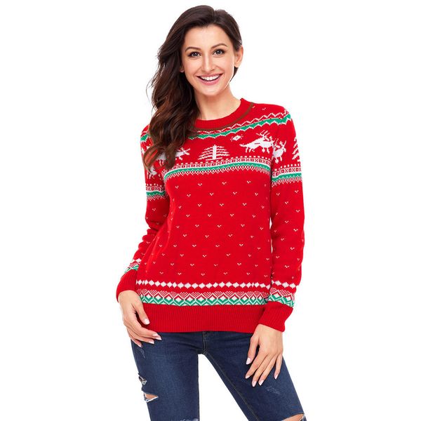 women's sweaters style autumn and winter plus-size printed o neck crew long-sleeve christmas set of m3d0, White;black
women's sweaters style autumn and winter plus-size printed o neck crew long-sleeve christmas set of m3d0, White;black