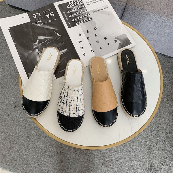 2021 new summer women mules shoes brand slippers fashion round toe slip on home slides ladies multi color leather flat woman loafers pbcy, Black
2021 new summer women mules shoes brand slippers fashion round toe slip on home slides ladies multi color leather flat woman loafers pbcy, Black