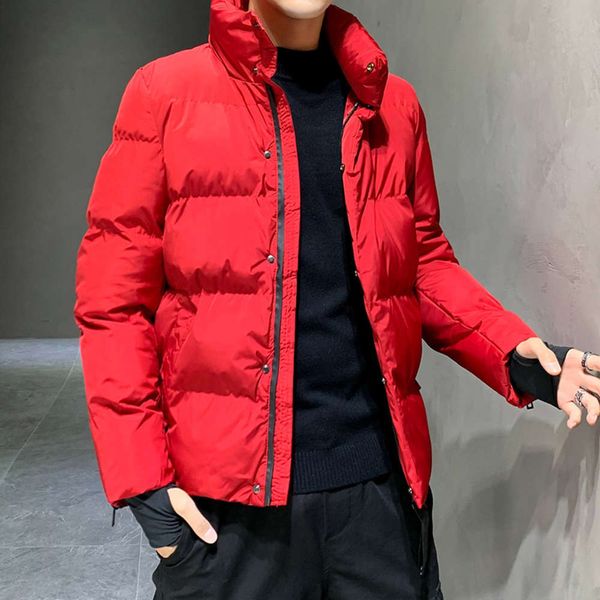 autumn and winter coat men's 20-year new korean fashion short tooling down cotton padded jacket winter cotton padded jacket tide brandw, Black
autumn and winter coat men's 20-year new korean fashion short tooling down cotton padded jacket winter cotton padded jacket tide brandw, Black